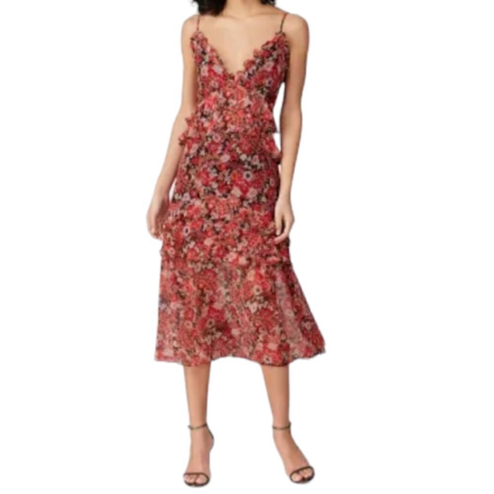 Stevie May Floral No Such Thing Midi Dress